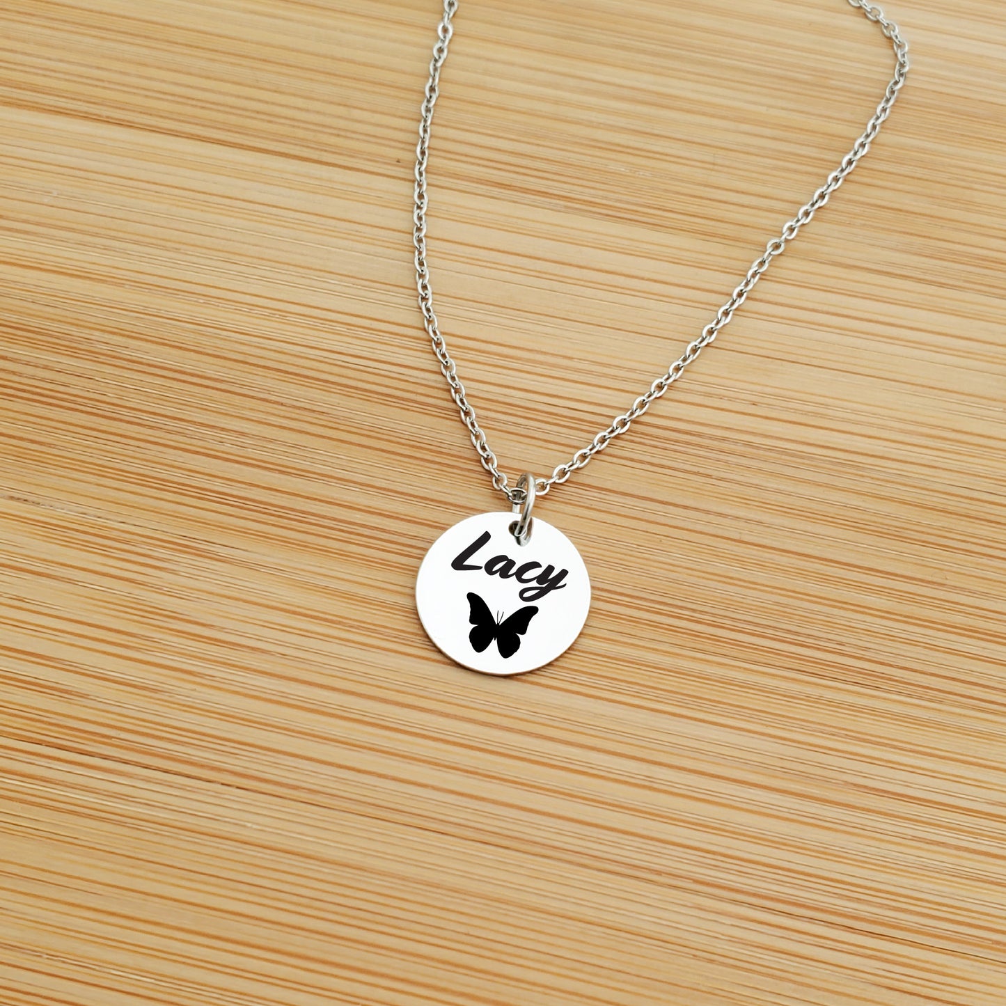 BUTTERFLY COIN NECKLACE