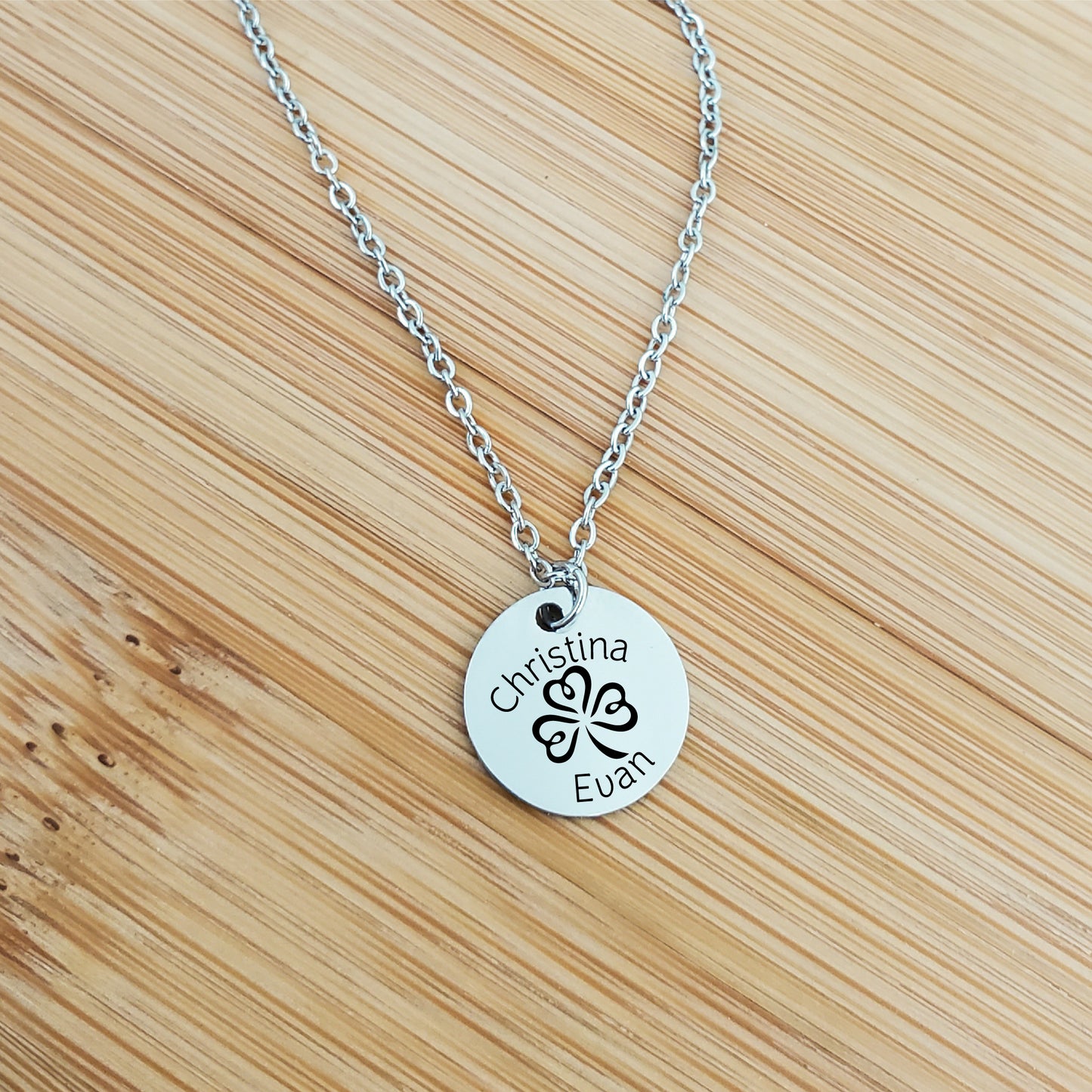 CLOVER COIN NECKLACE