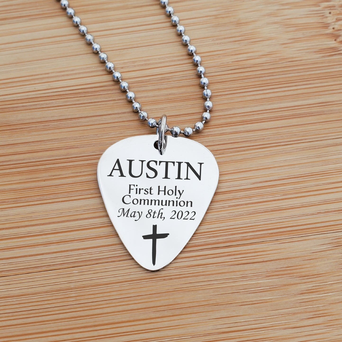 FIRST COMMUNION PICK NECKLACE