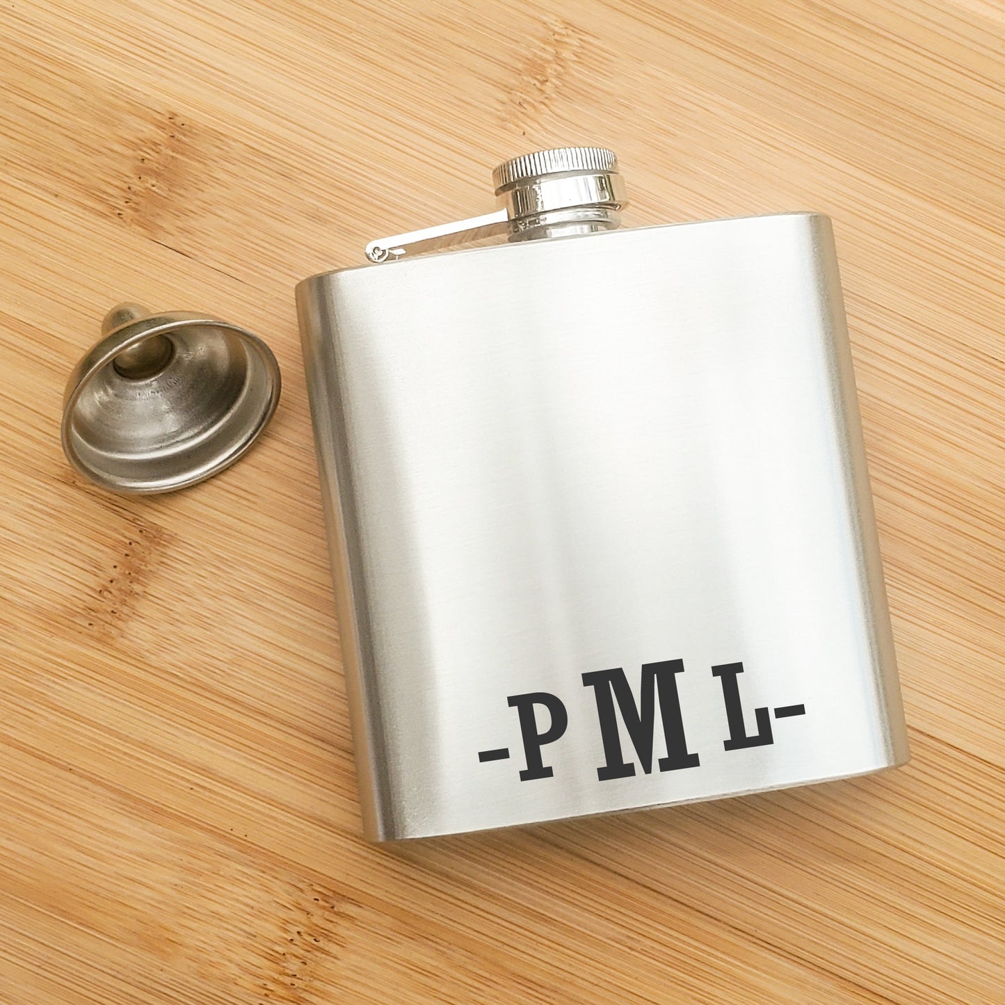 MONOGRAM FLASK