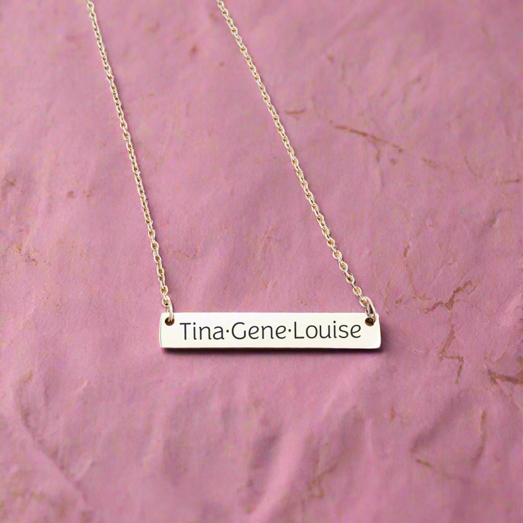 PHOENIX BAR NECKLACE