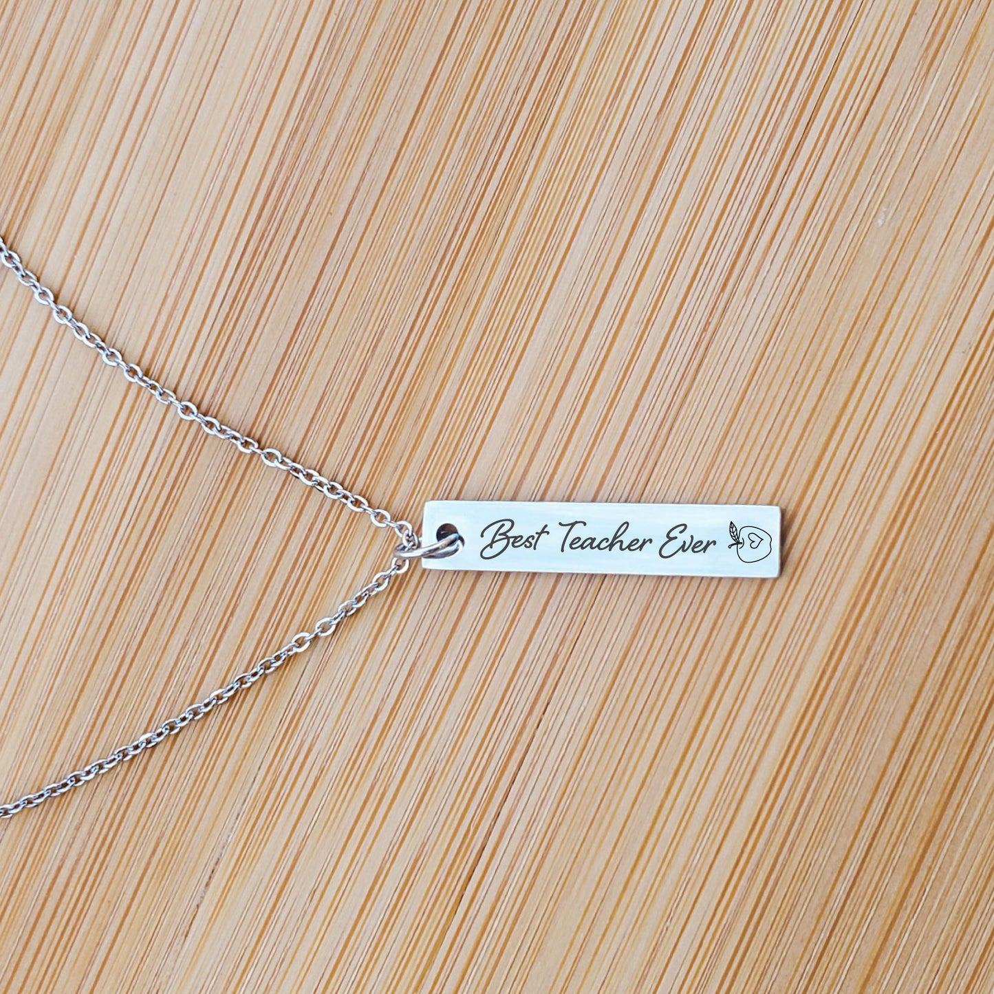 BEST TEACHER NECKLACE