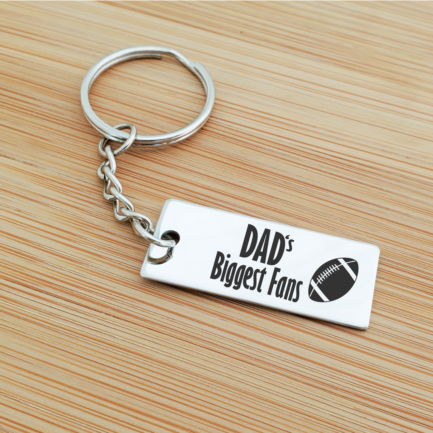 BIGGEST FAN KEYCHAIN
