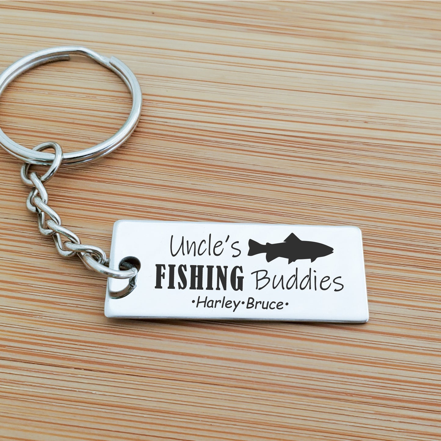 FISHING BUDDY KEYCHAIN