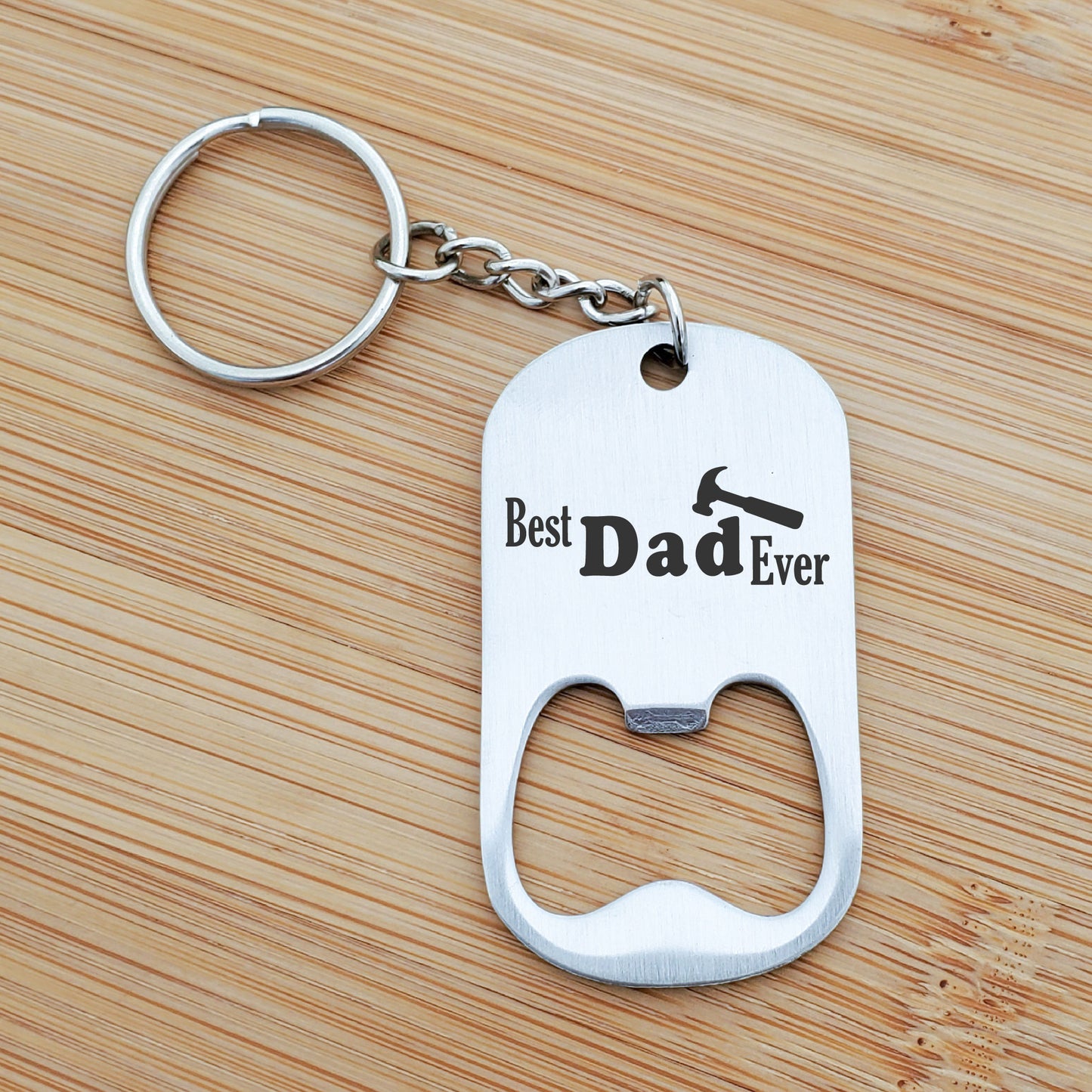 HAMMER BOTTLE OPENER KEYCHAIN