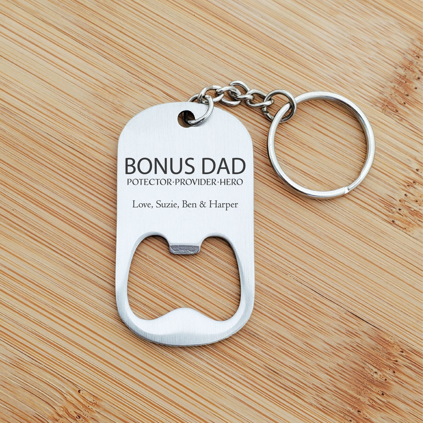 HERO BOTTLE OPENER KEYCHAIN