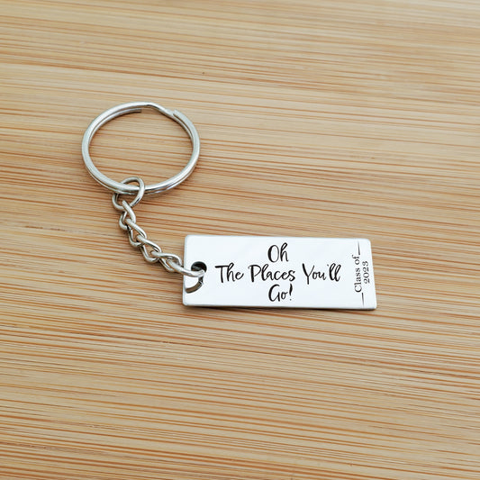 GO PLACES KEYCHAIN