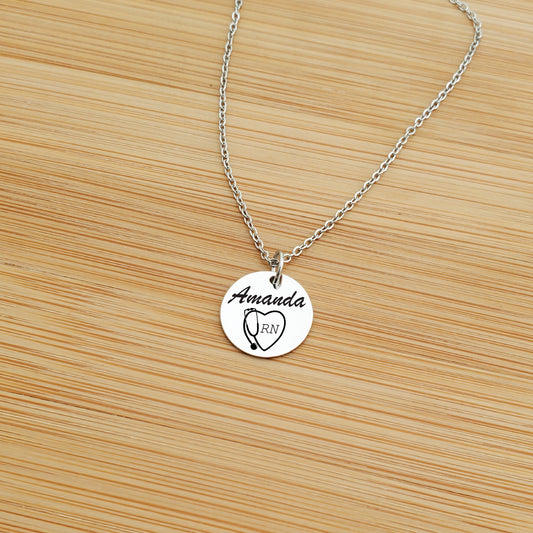 HEARTBEAT COIN NECKLACE