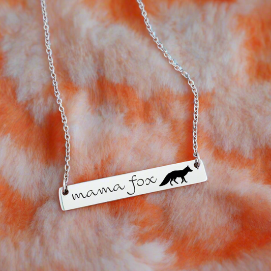 MAMA ANIMAL BAR NECKLACE