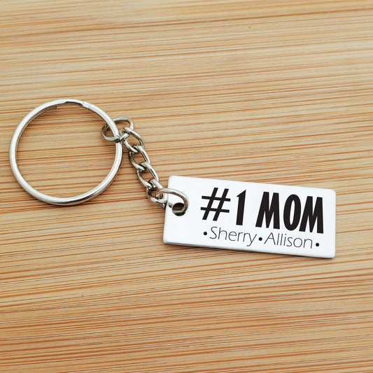 NUMBER ONE KEYCHAIN