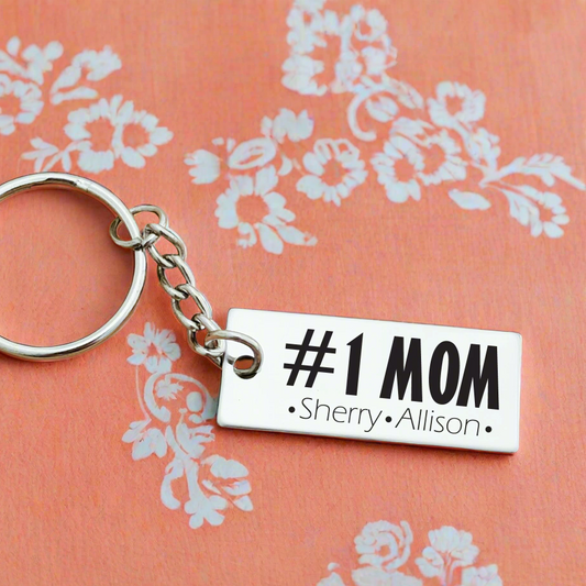 NUMBER ONE KEYCHAIN