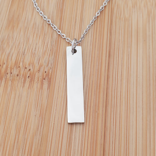 A CUSTOM ENGRAVED NECKLACE