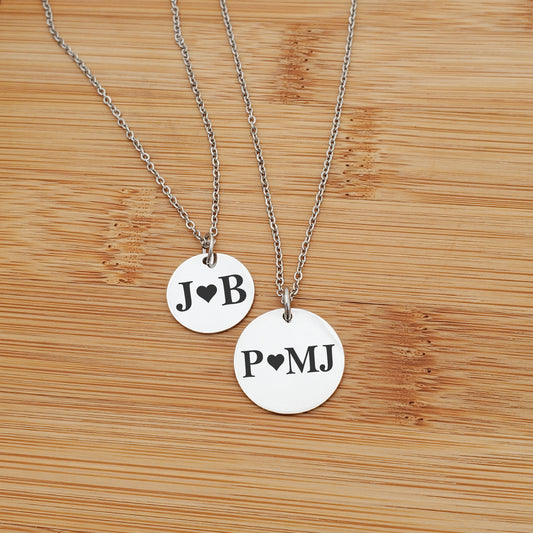 TOGETHER FOREVER COIN NECKLACE